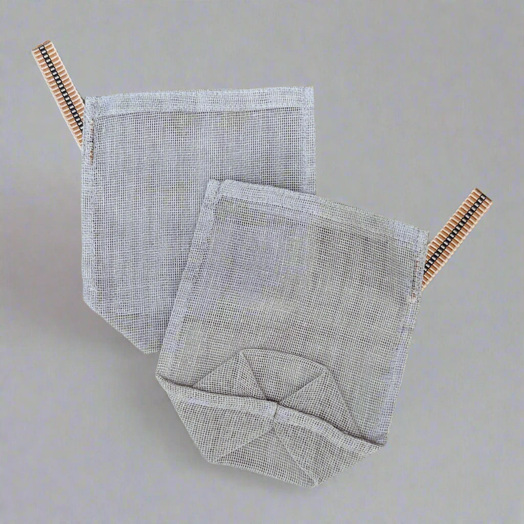 Cotton Gauze Produce Bag - Gris