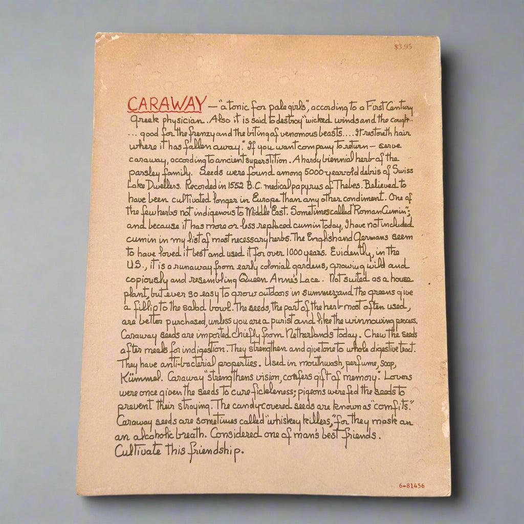 Let Herbs Do It - 1973