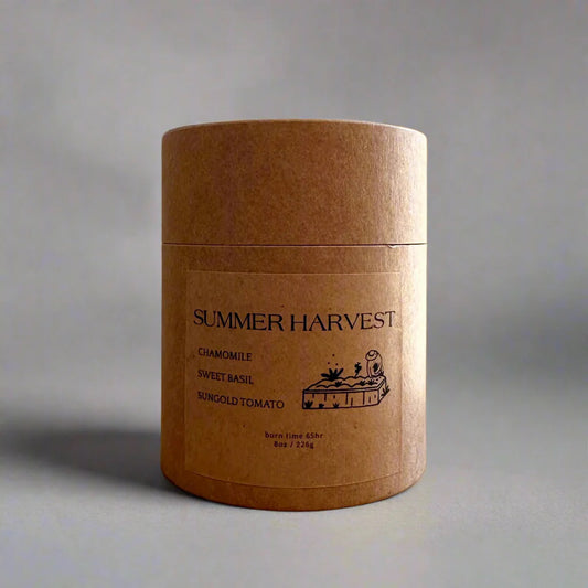 Summer Harvest Garden Candle