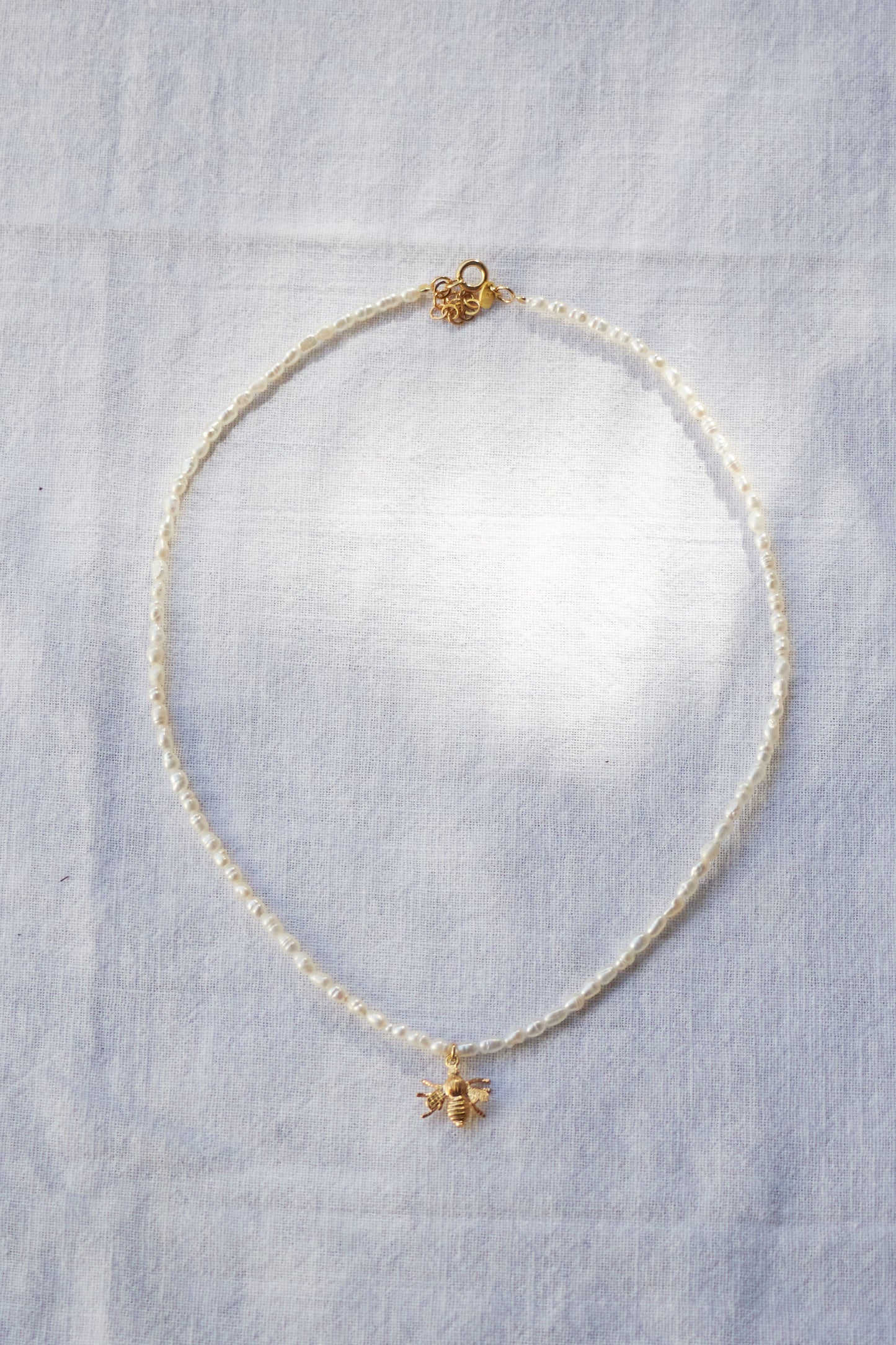 Baby Bee Baroque Necklace