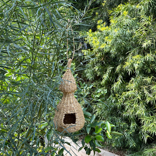 Woven Bottle Bird Casita