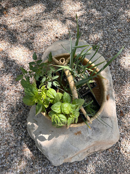 Ojai Woven Harvest Basket