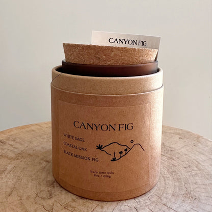 Canyon Fig Garden Candle