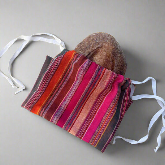 100% Cotton Bread Bag in Desert Sun