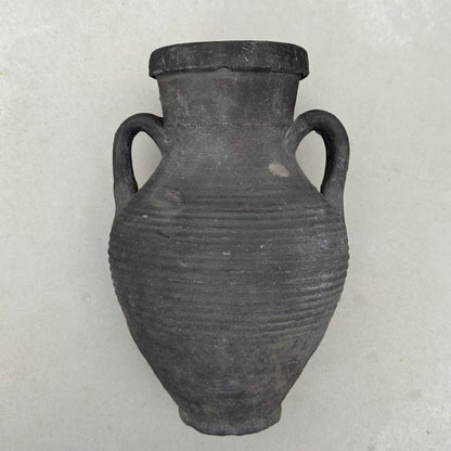 Black Clay Vessel