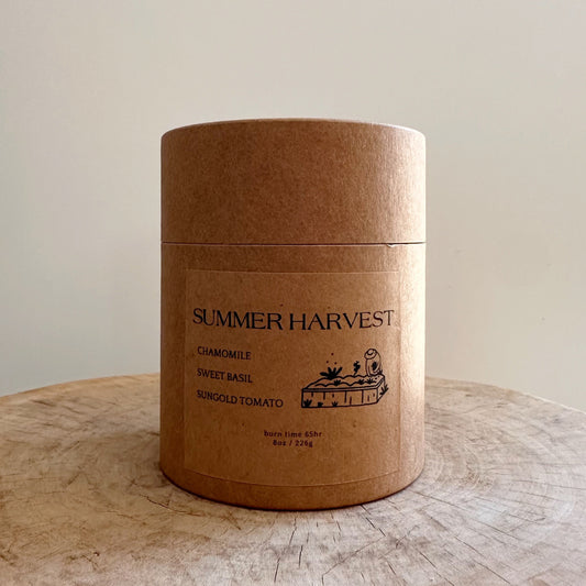 Summer Harvest Garden Candle