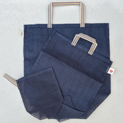 Cotton Gauze Produce Bag - Indigo