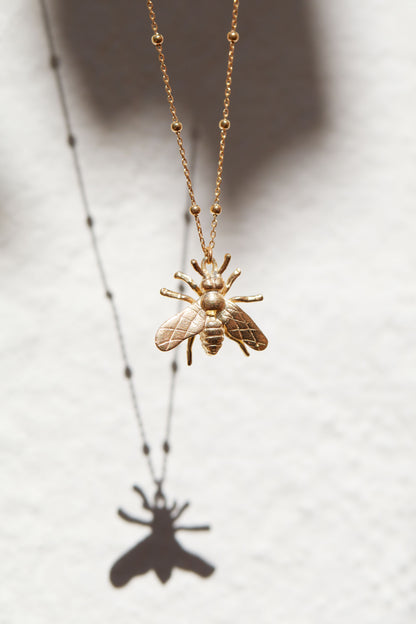 Bee Ball Necklace