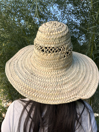 Woven Palm Straw Hat