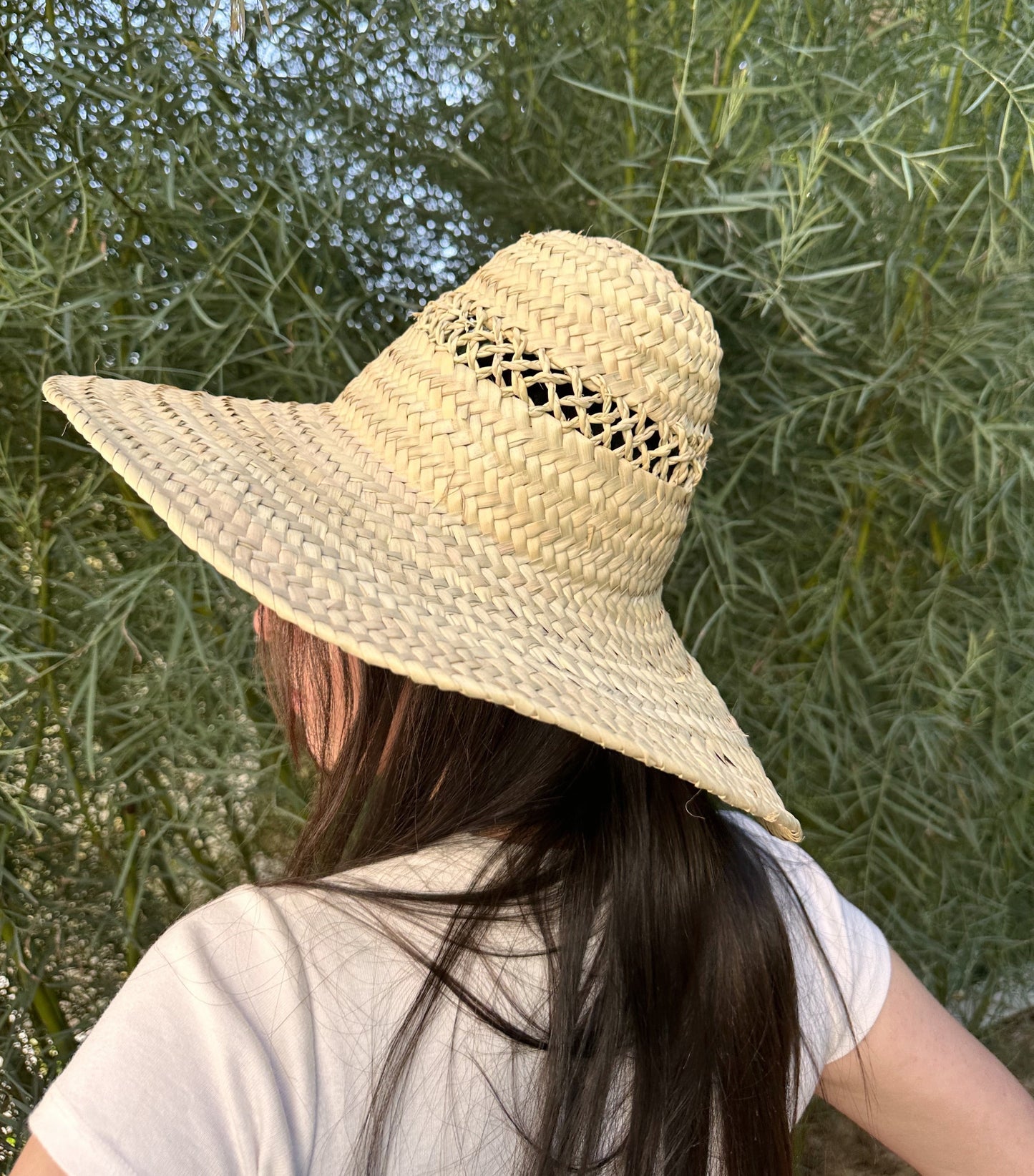 Woven Palm Straw Hat