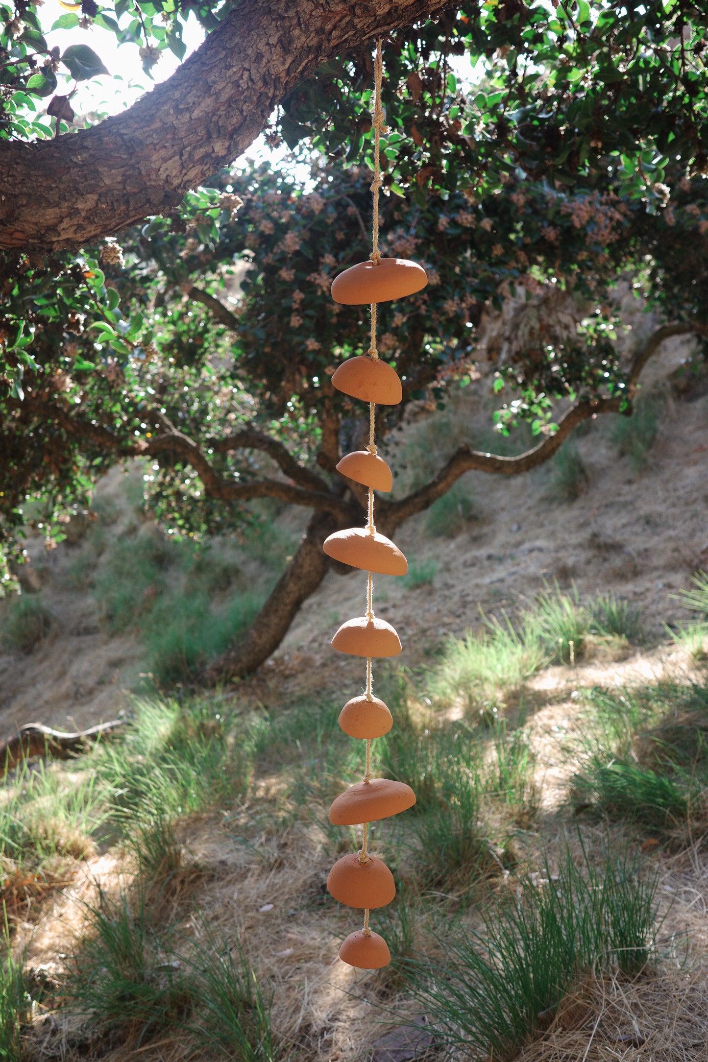 Terracotta Hanging Discs